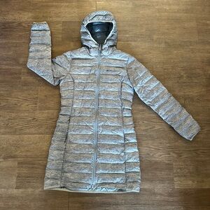 Grey Columbia Longline Women’s Coat Size: Small
